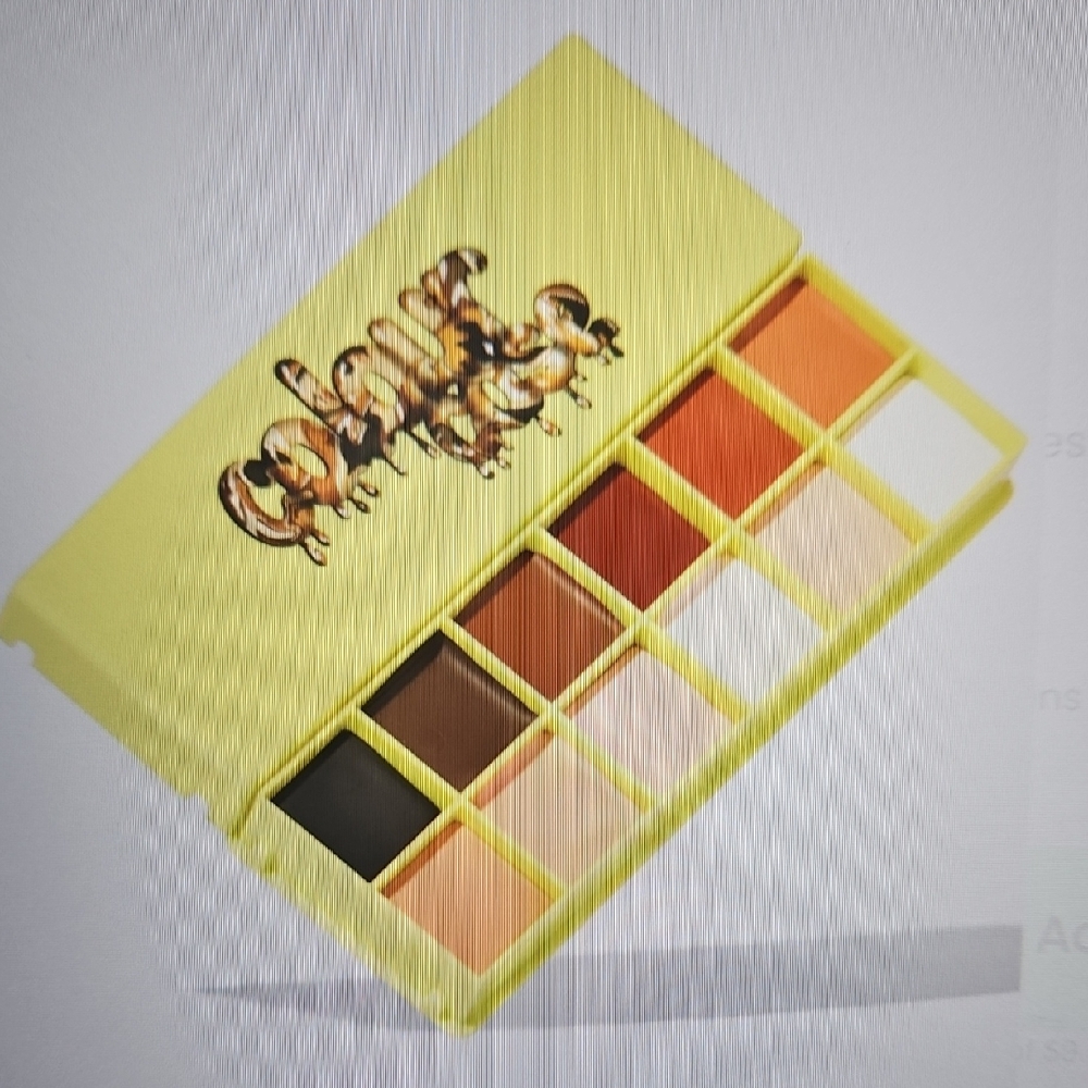ColourPop Black and Brown Eyeshadow Palette Warm Tones